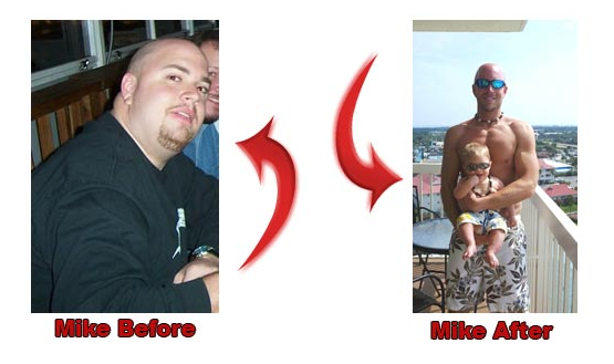 mike before after